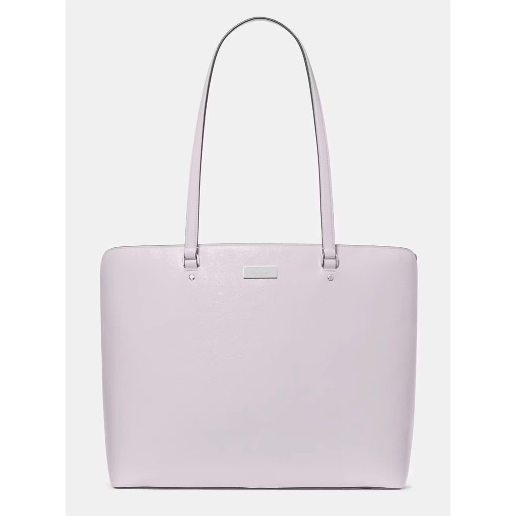 S Kate Spade Bridget Crinkle Patent Large Lilac Tote Bag Km674 Purse Nwt $399